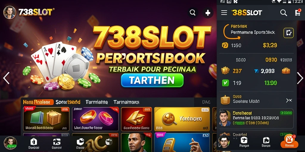 Tampilan gameplay taruhan olahraga yang seru di 738SLOT.