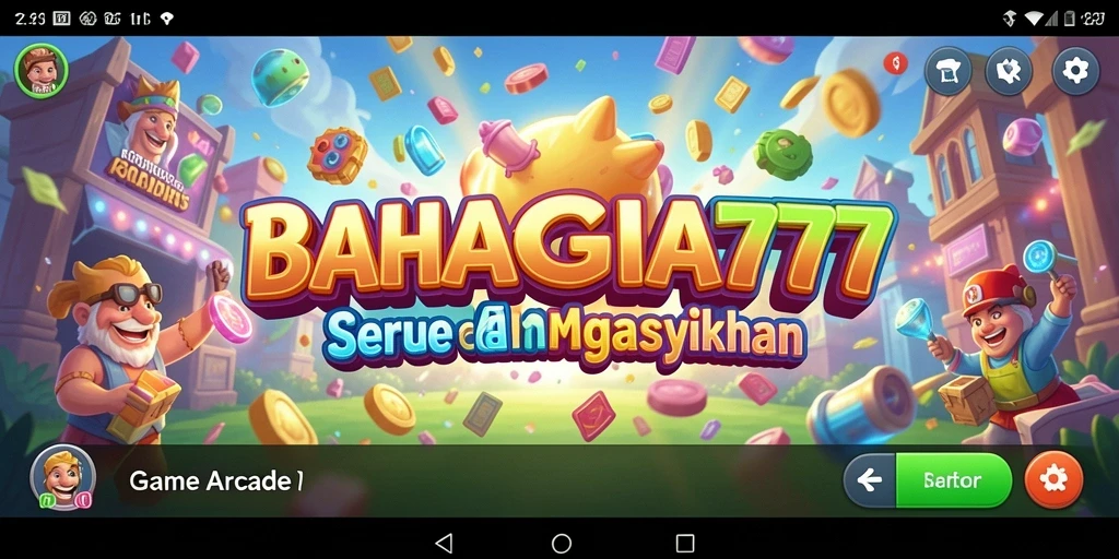Tampilan menarik dari gameplay BAHAGIA777 yang penuh warna.