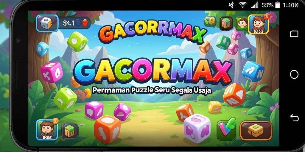 Tampilan gameplay seru GACORMAX yang menantang.