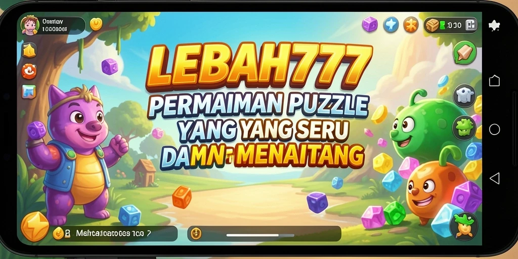 Tampilan gameplay menantang dari LEBAH777 dalam format puzzle.