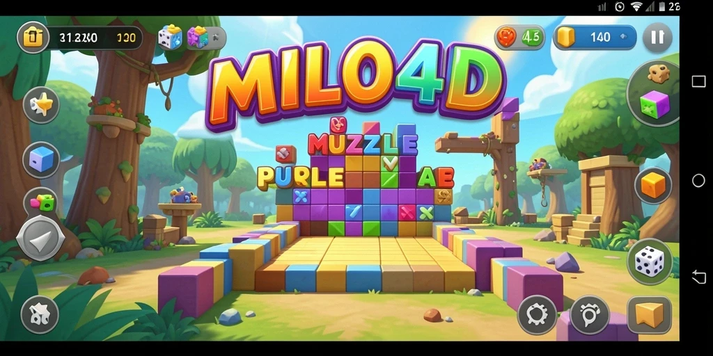 Screenshot menampilkan gameplay <strong>MILO4D</strong> yang seru dan menantang.